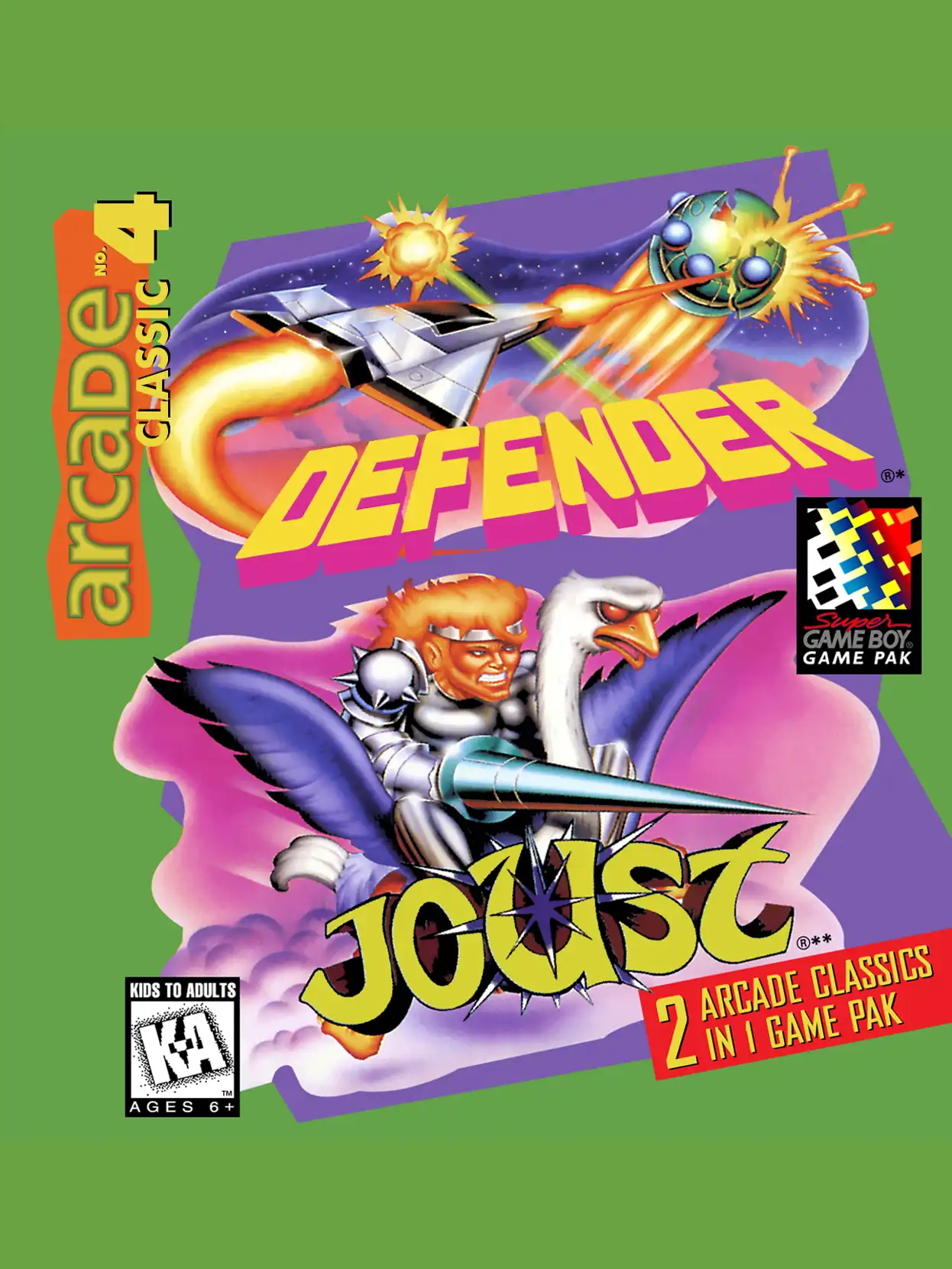 Arcade Classic No. 4: Defender / Joust cover