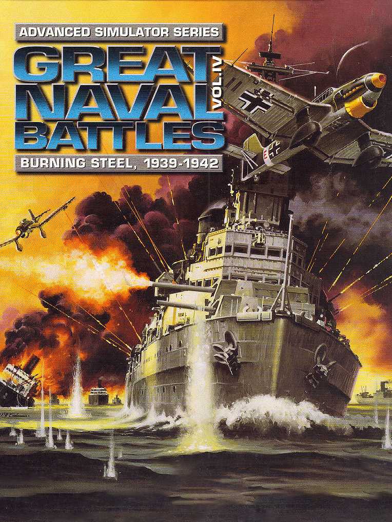 Great Naval Battles: Burning Steel 1939-1942 cover