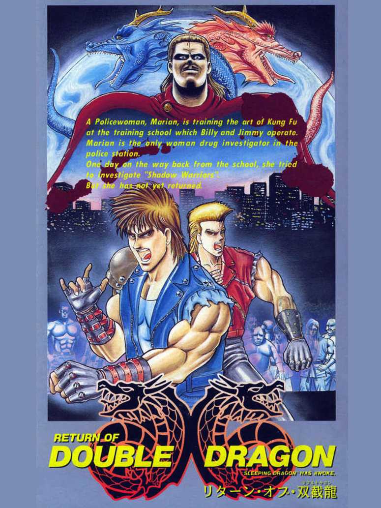 Return of Double Dragon cover