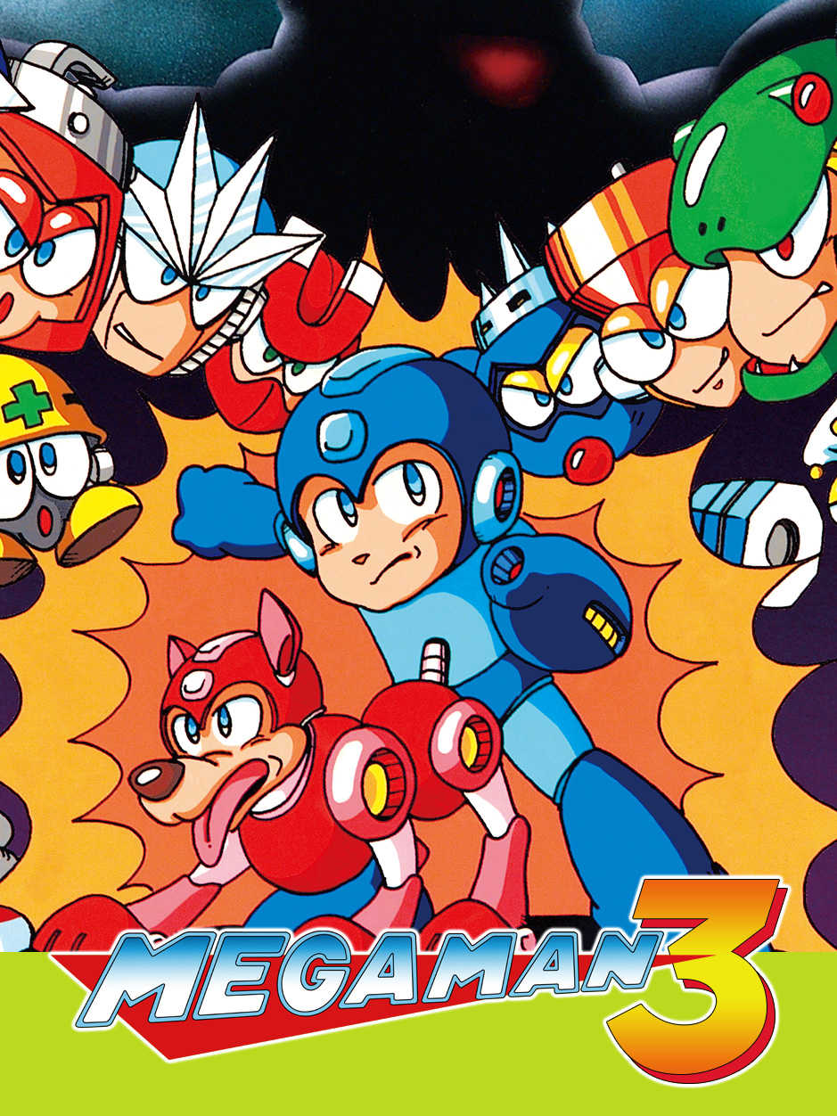 Mega Man 3 cover