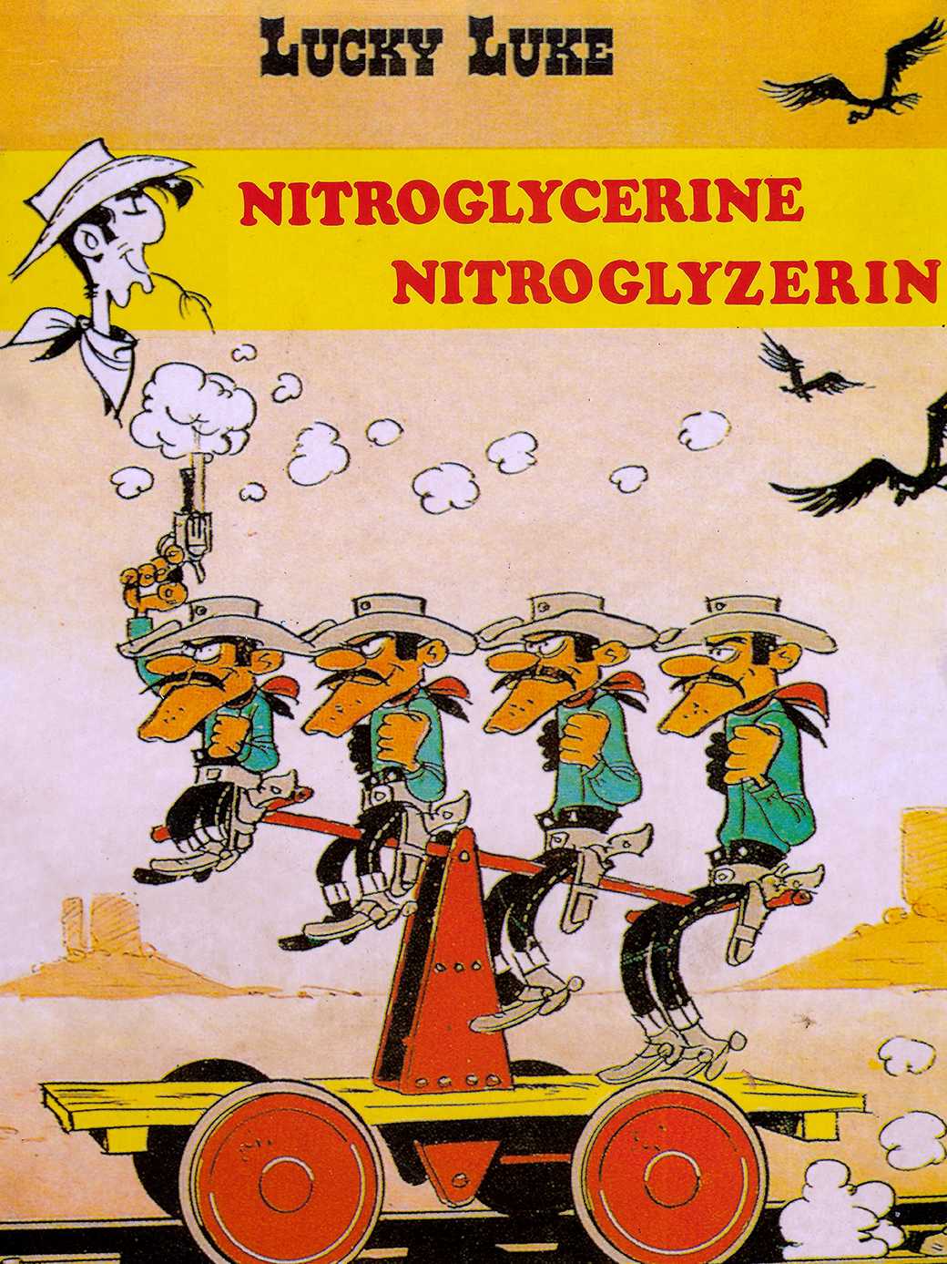 Lucky Luke: Nitroglycerine cover