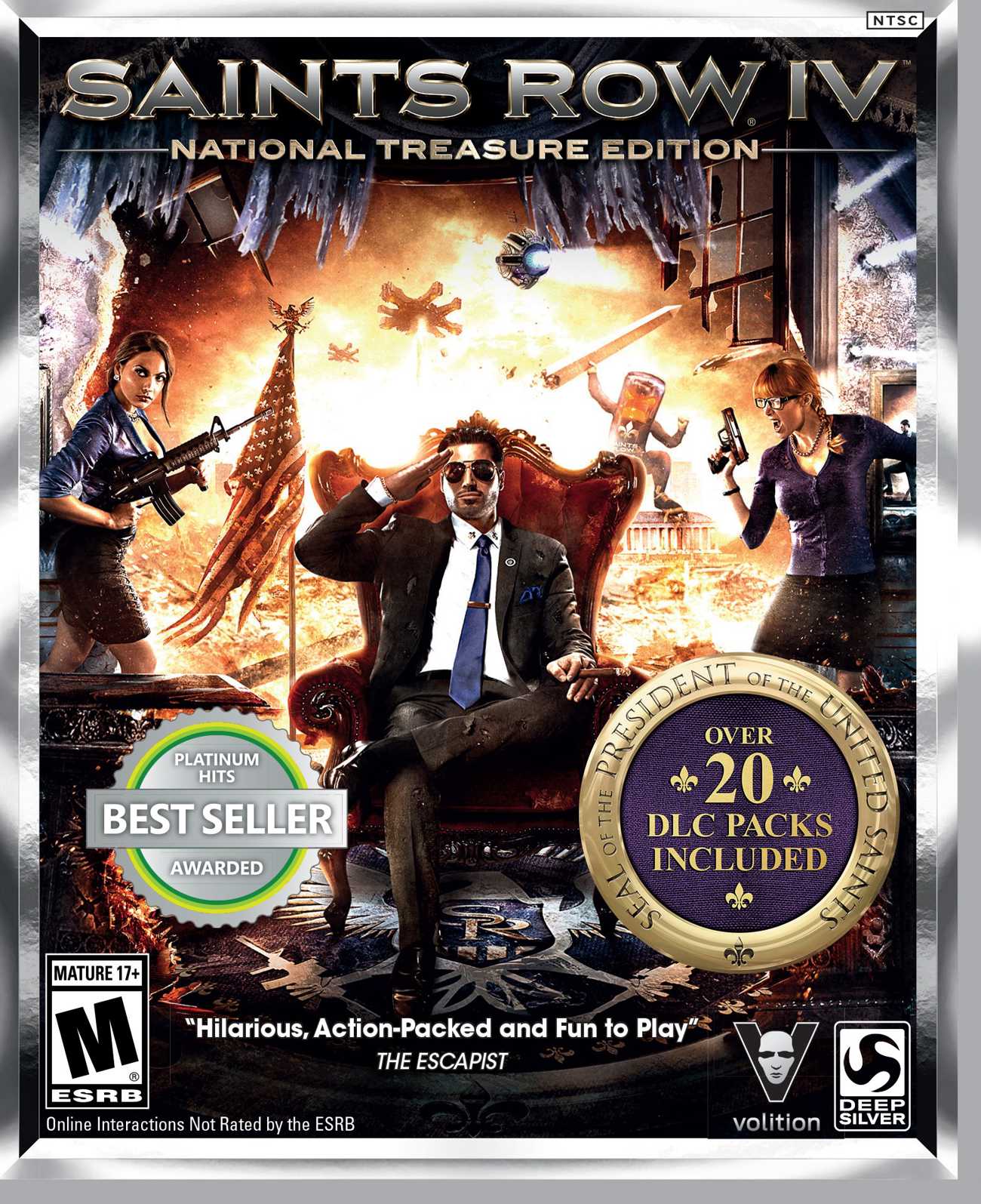 Saints Row IV: National Treasure Edition cover