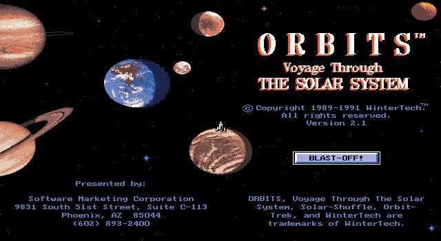 Orbits: Voyage Through the Solar System cover