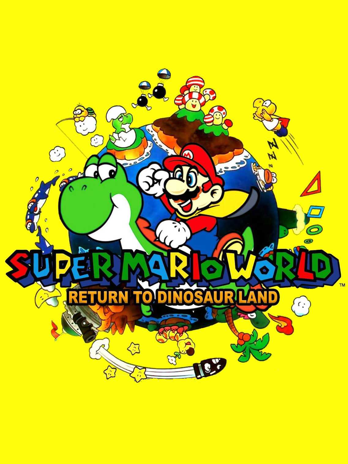 Super Mario World: Return to Dinosaur Land cover