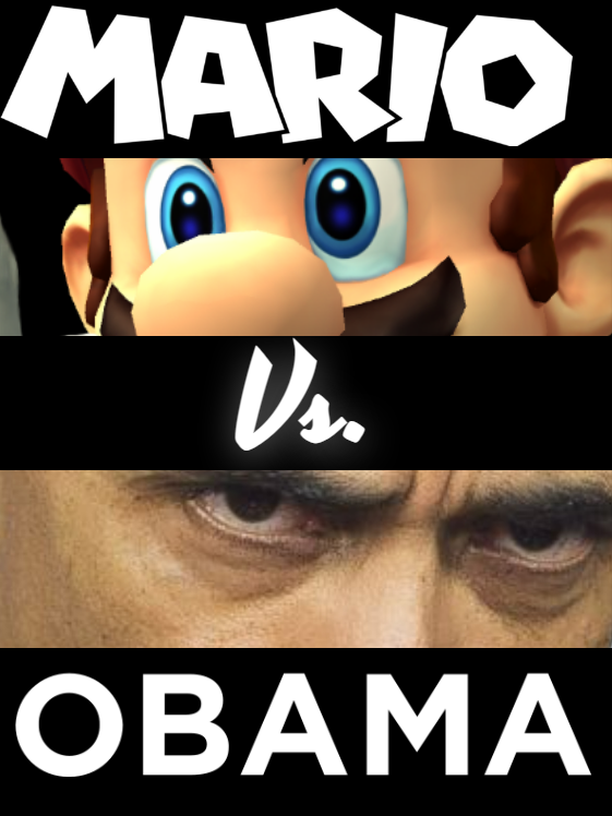 Mario vs. Obama! cover