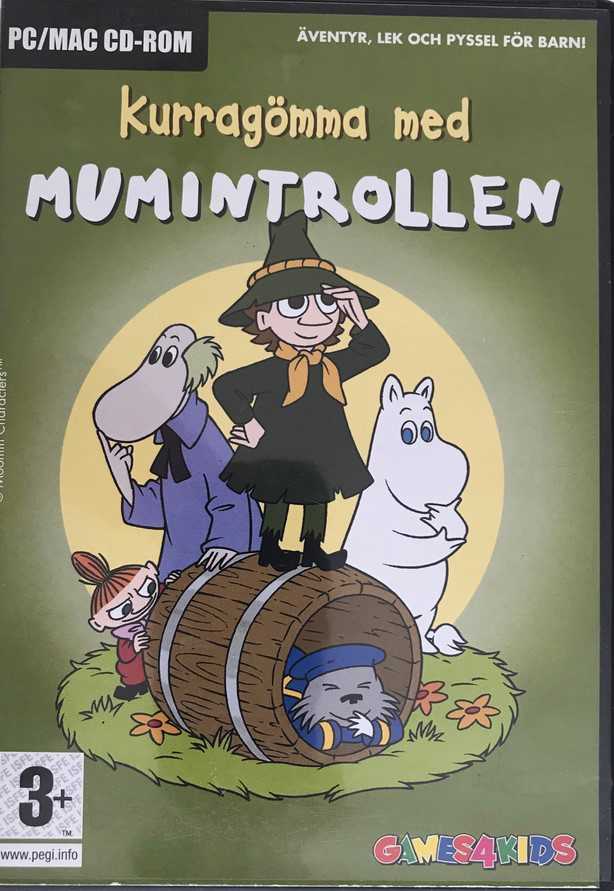 Kurragömma med Mumintrollen cover
