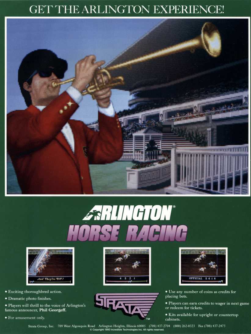 Arlington Horse Racing cover