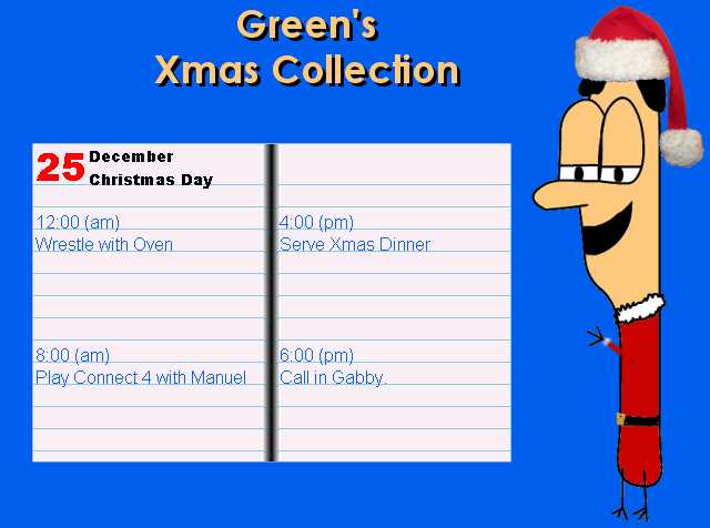 Green's Xmas Collection cover