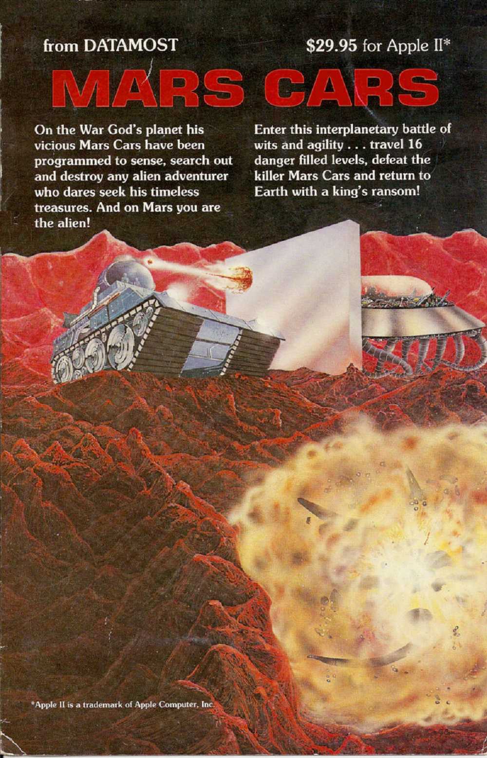 Mars Cars cover