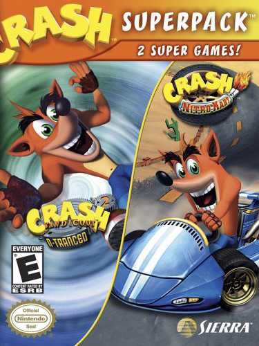 Crash Superpack I Crash Bandicoot 2: N-Tranced / Crash Nitro Kart cover