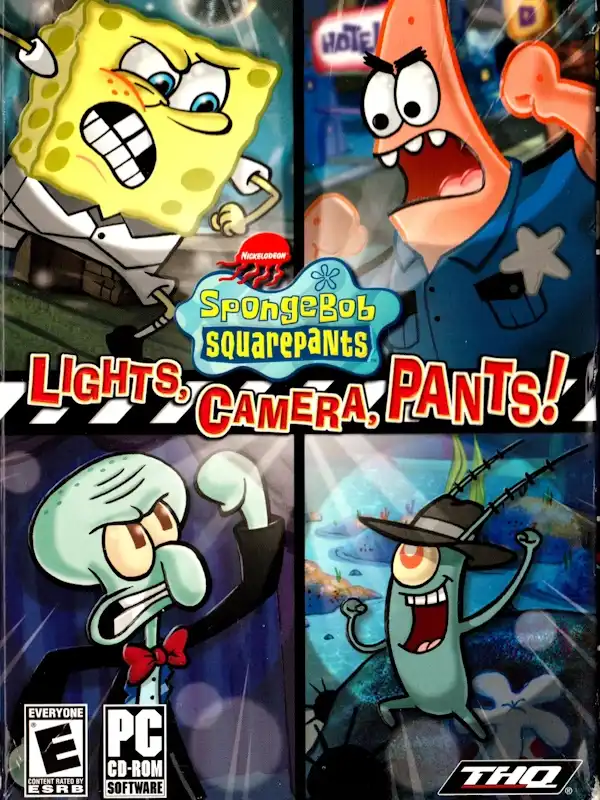 SpongeBob SquarePants: Lights, Camera, Pants! cover