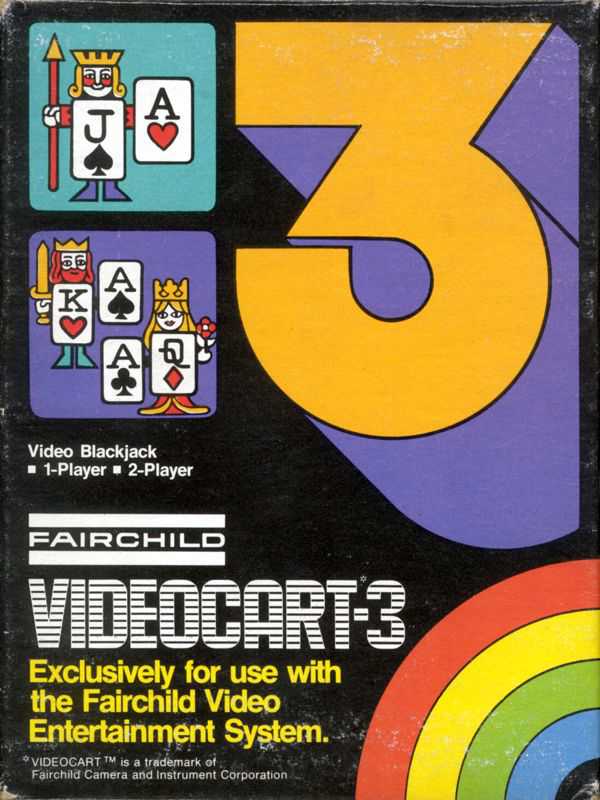 Videocart-3: Video Blackjack cover
