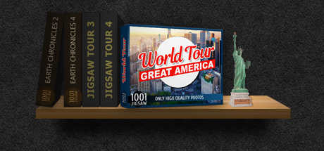 1001 Jigsaw: World Tour - Great America cover
