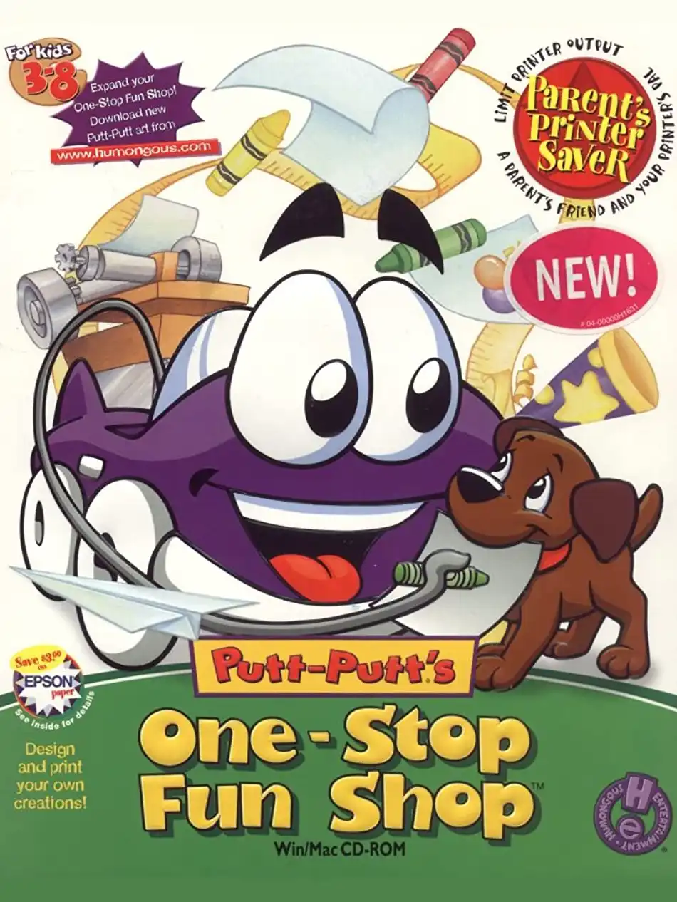 Putt Putt's One Stop Fun Shop cover