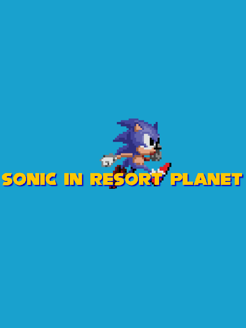 Sonic in Resort Planet cover