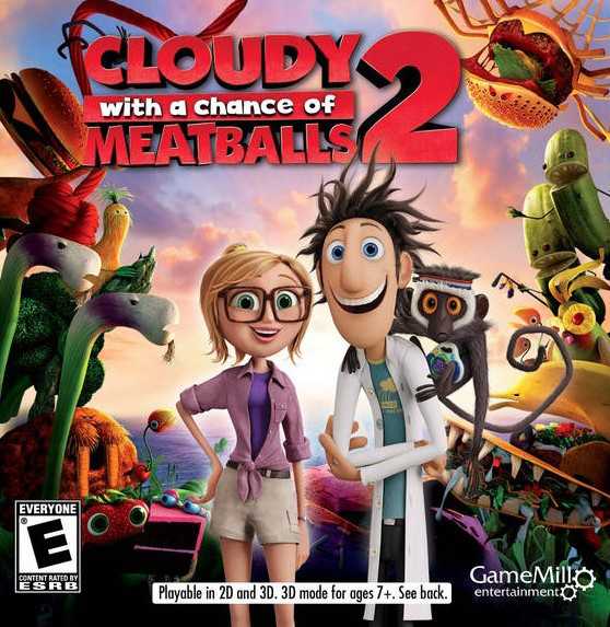 Cloudy with a Chance of Meatballs 2 cover