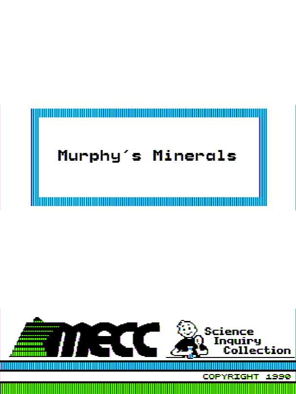 Murphy's Minerals cover