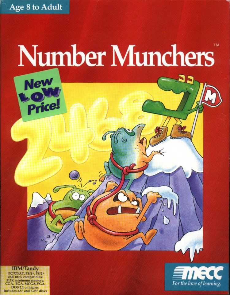 Number Munchers cover