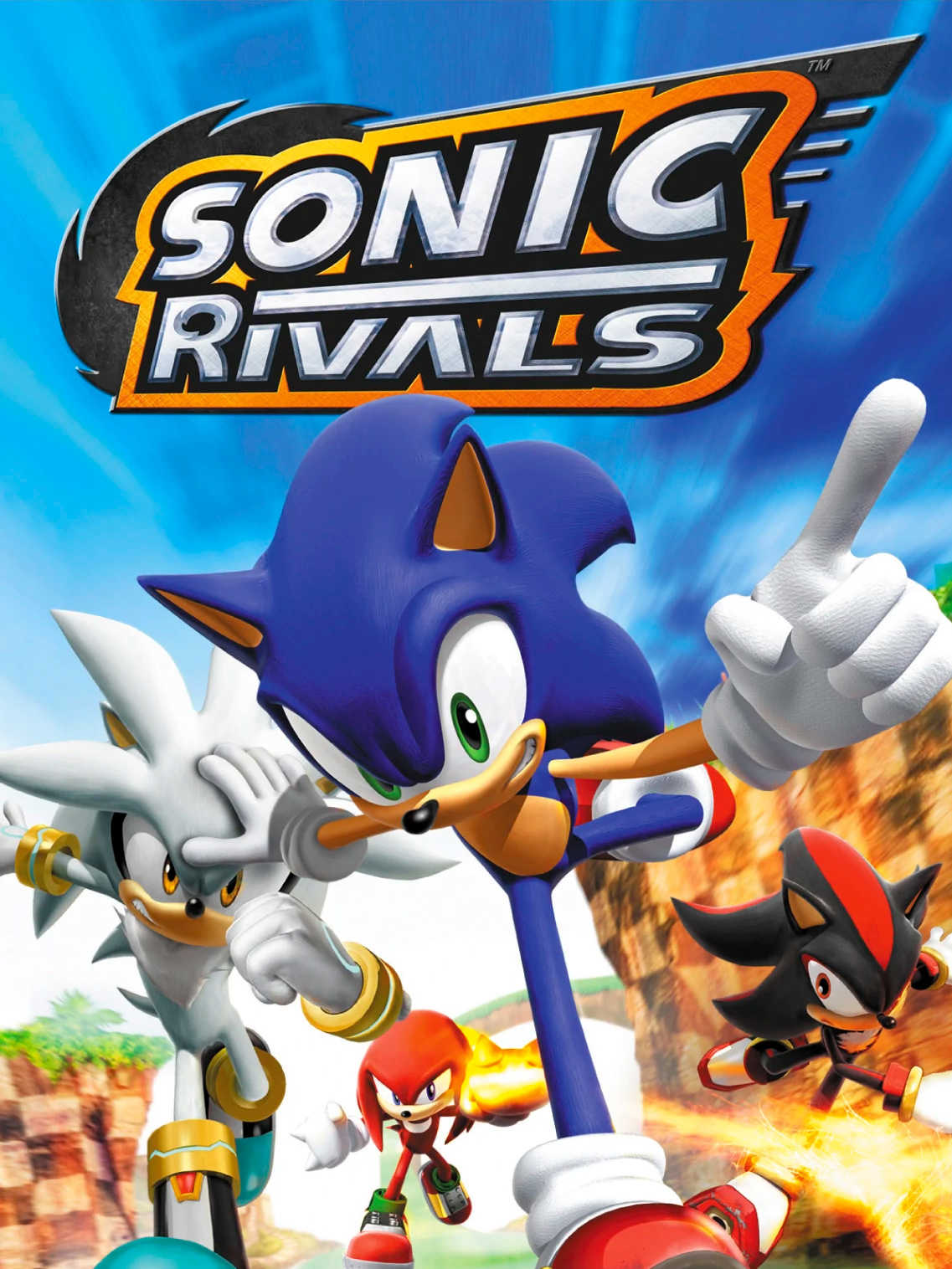 Sonic Rivals cover