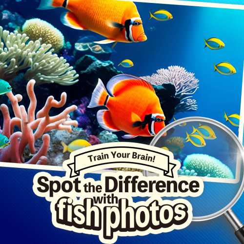 Train Your Brain! Spot the Difference With Fish Photos cover