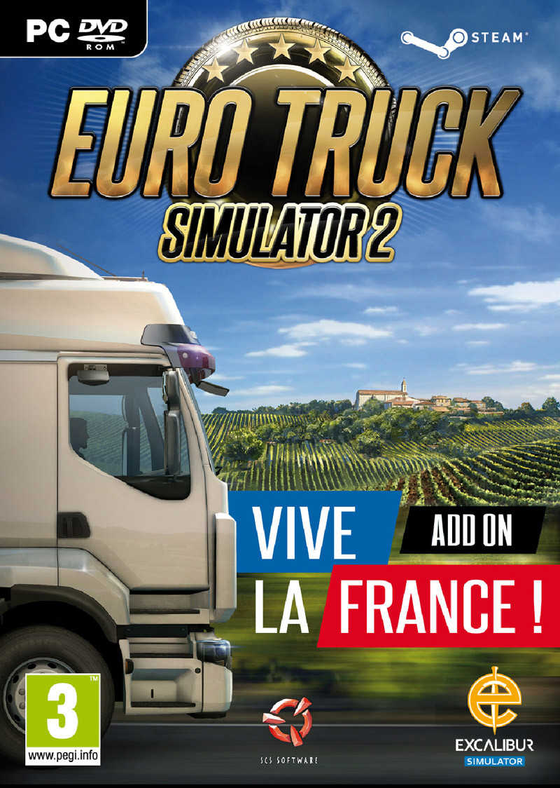 Euro Truck Simulator 2: Vive La France cover