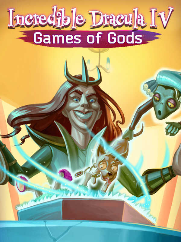 Incredible Dracula 4: Games of Gods cover