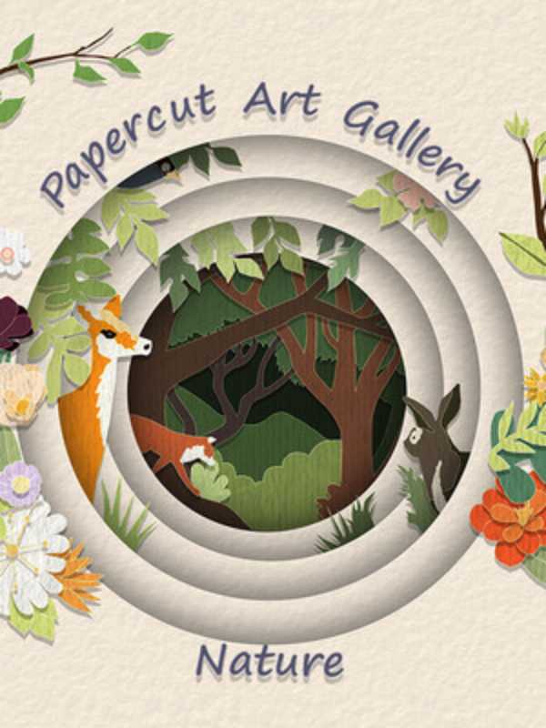 Papercut Art Gallery: Nature cover