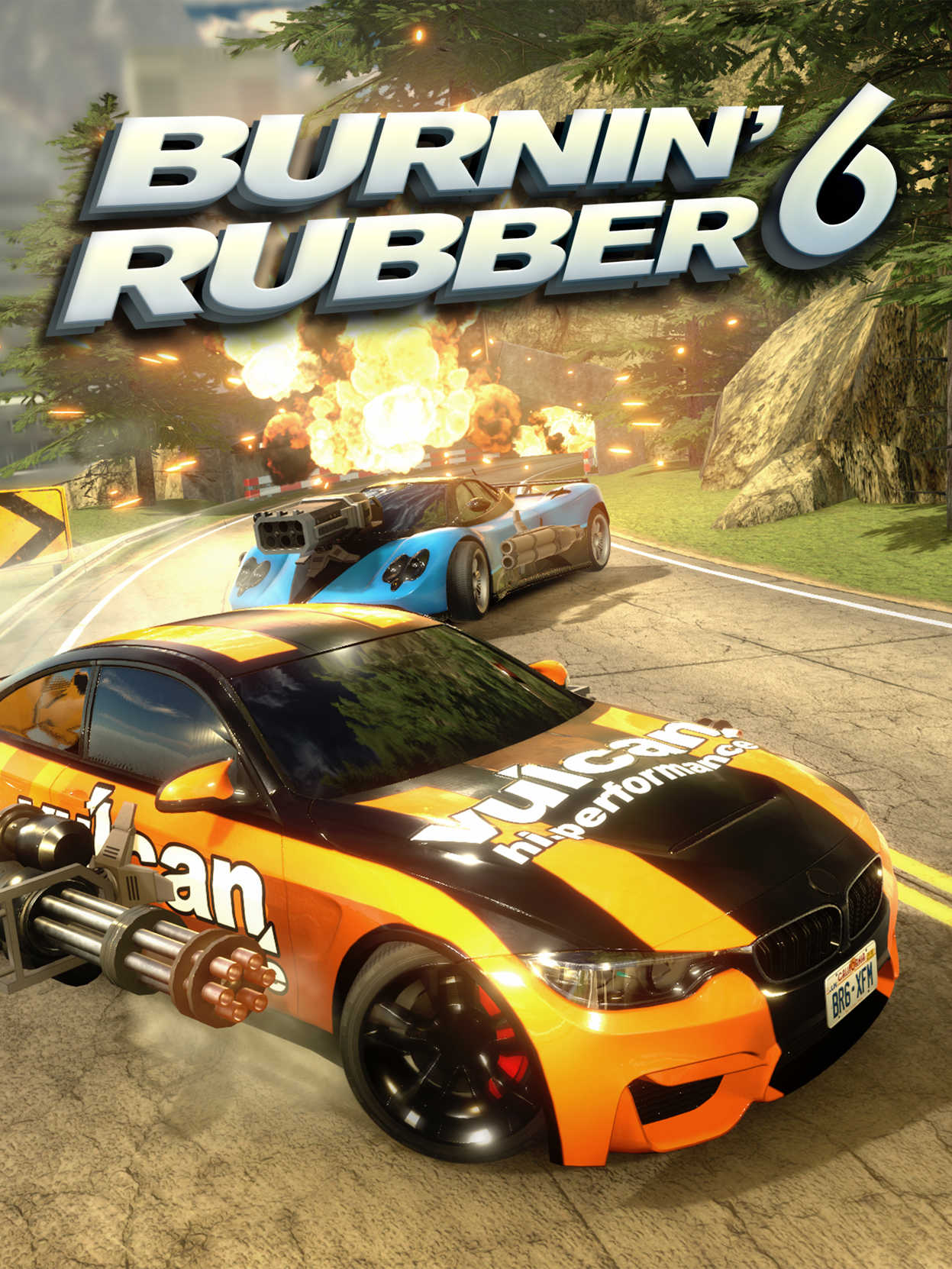 Burnin' Rubber 6 cover