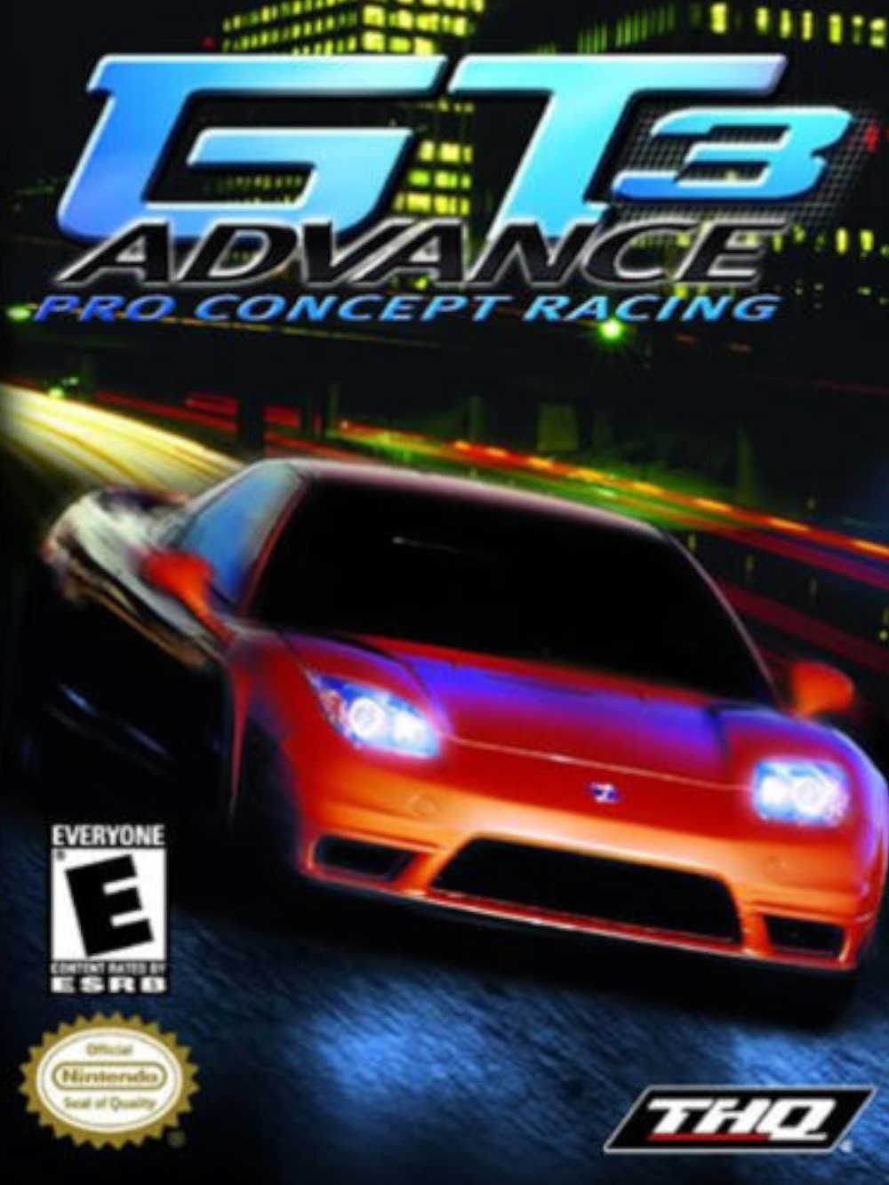 GT Advance 3: Pro Concept Racing cover