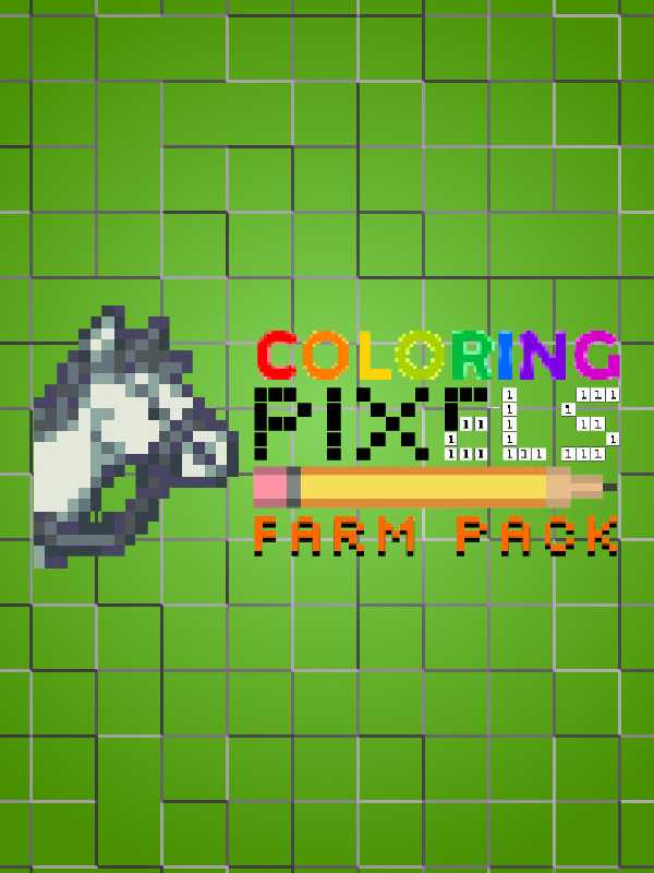 Coloring Pixels: Farm Pack cover