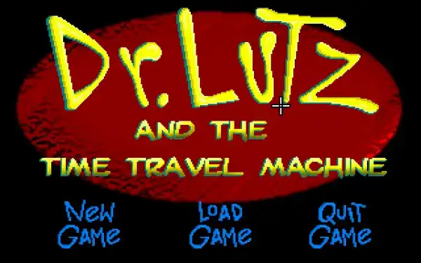 Dr. Lutz and the Time Travel Machine cover