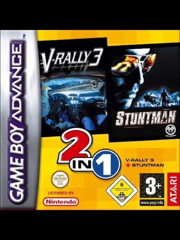 2 in 1: V-Rally 3 + Stuntman cover