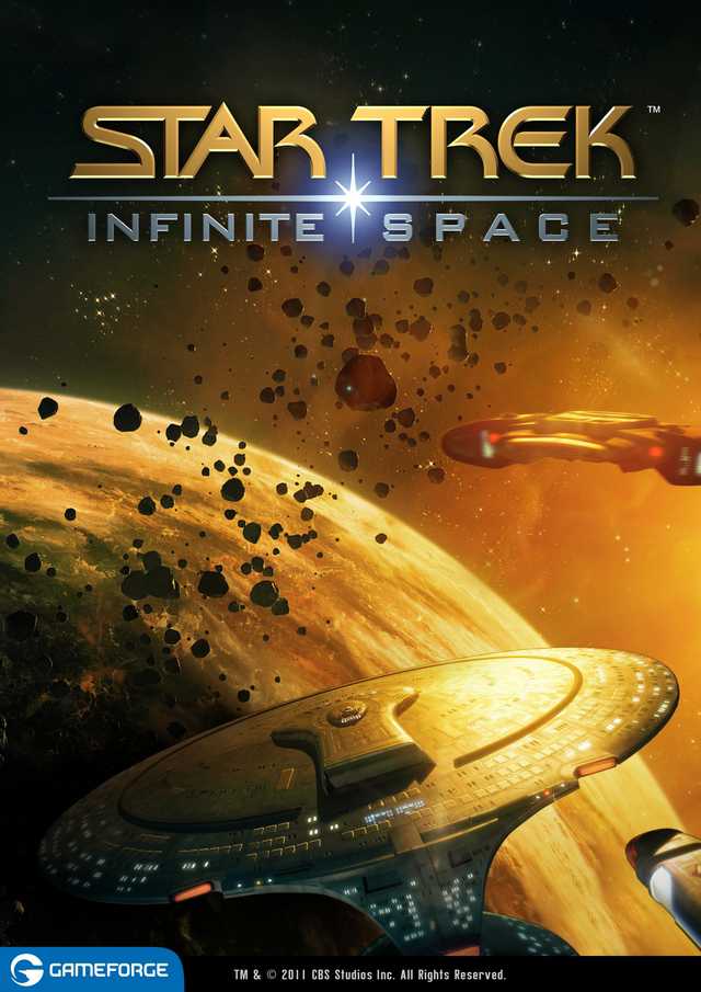 Star Trek: Infinite Space cover