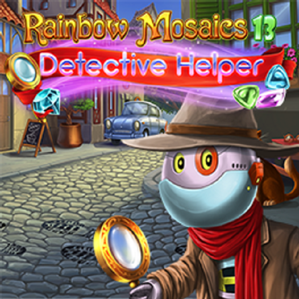 Rainbow Mosaics 13: Detective Helper cover