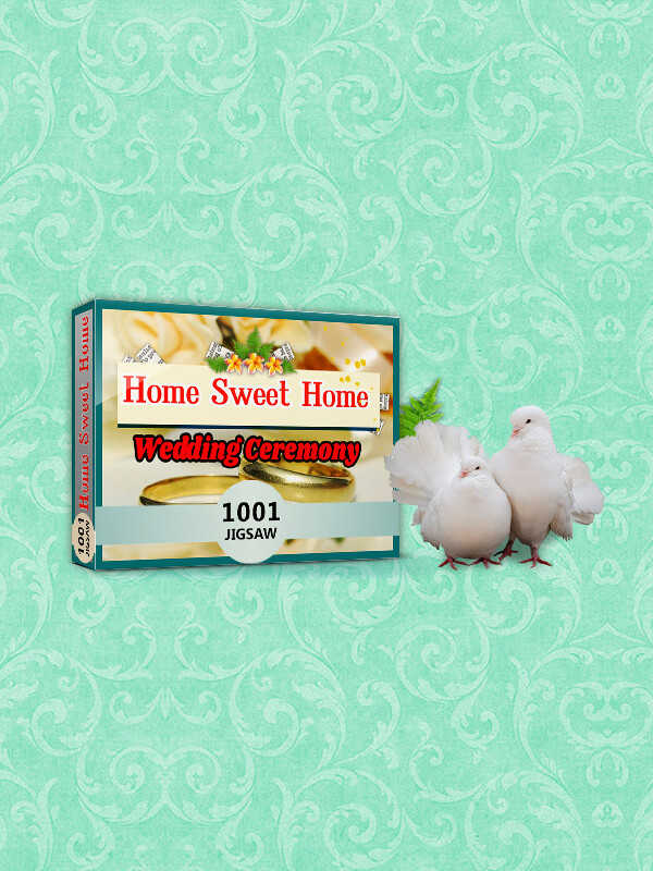 1001 Jigsaw: Home Sweet Home - Wedding Ceremony cover