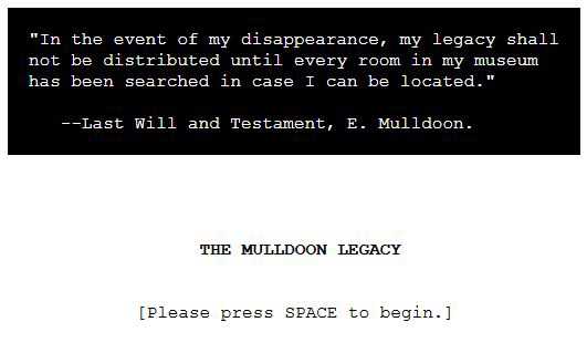 The Mulldoon Legacy cover