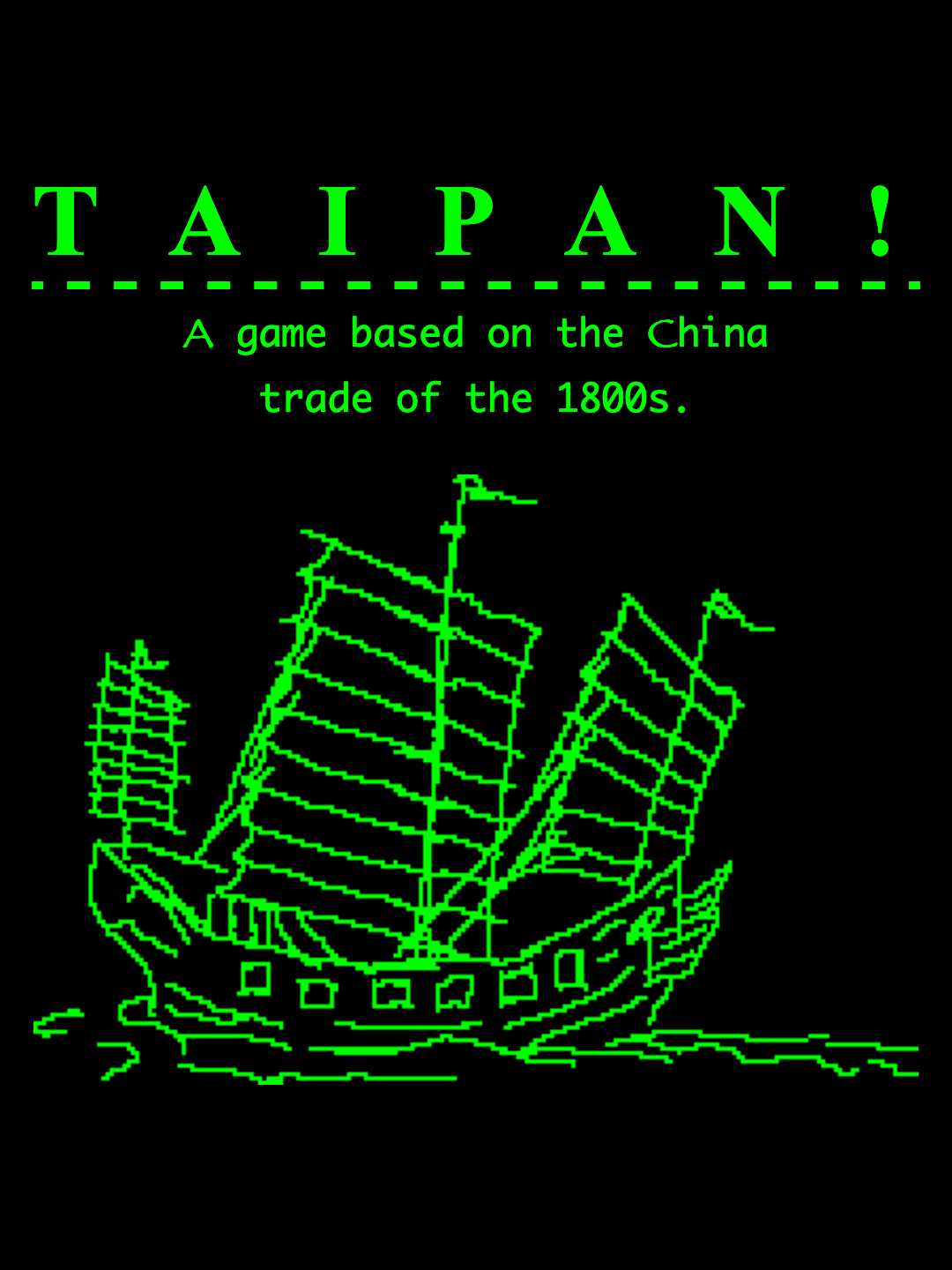 Taipan! cover