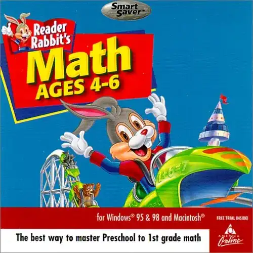 Reader Rabbit Math Adventures Ages 4-6 cover