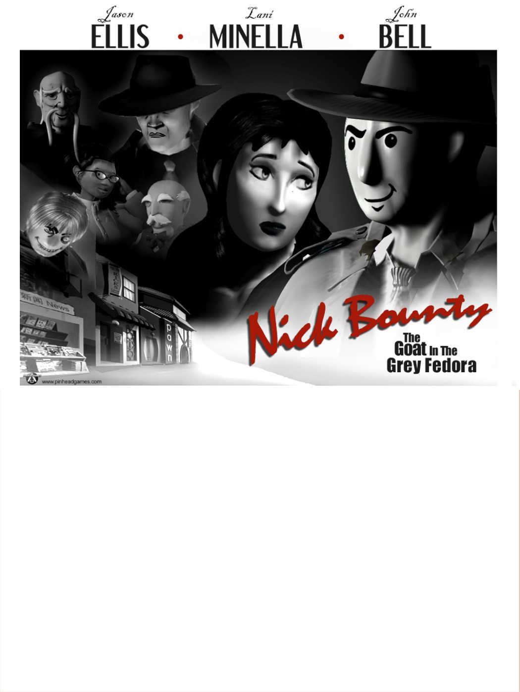 Nick Bounty: The Goat in the Grey Fedora cover