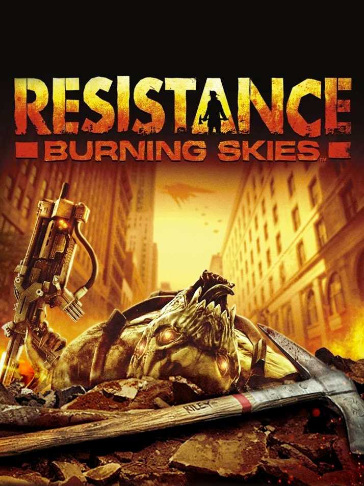 Resistance: Burning Skies cover