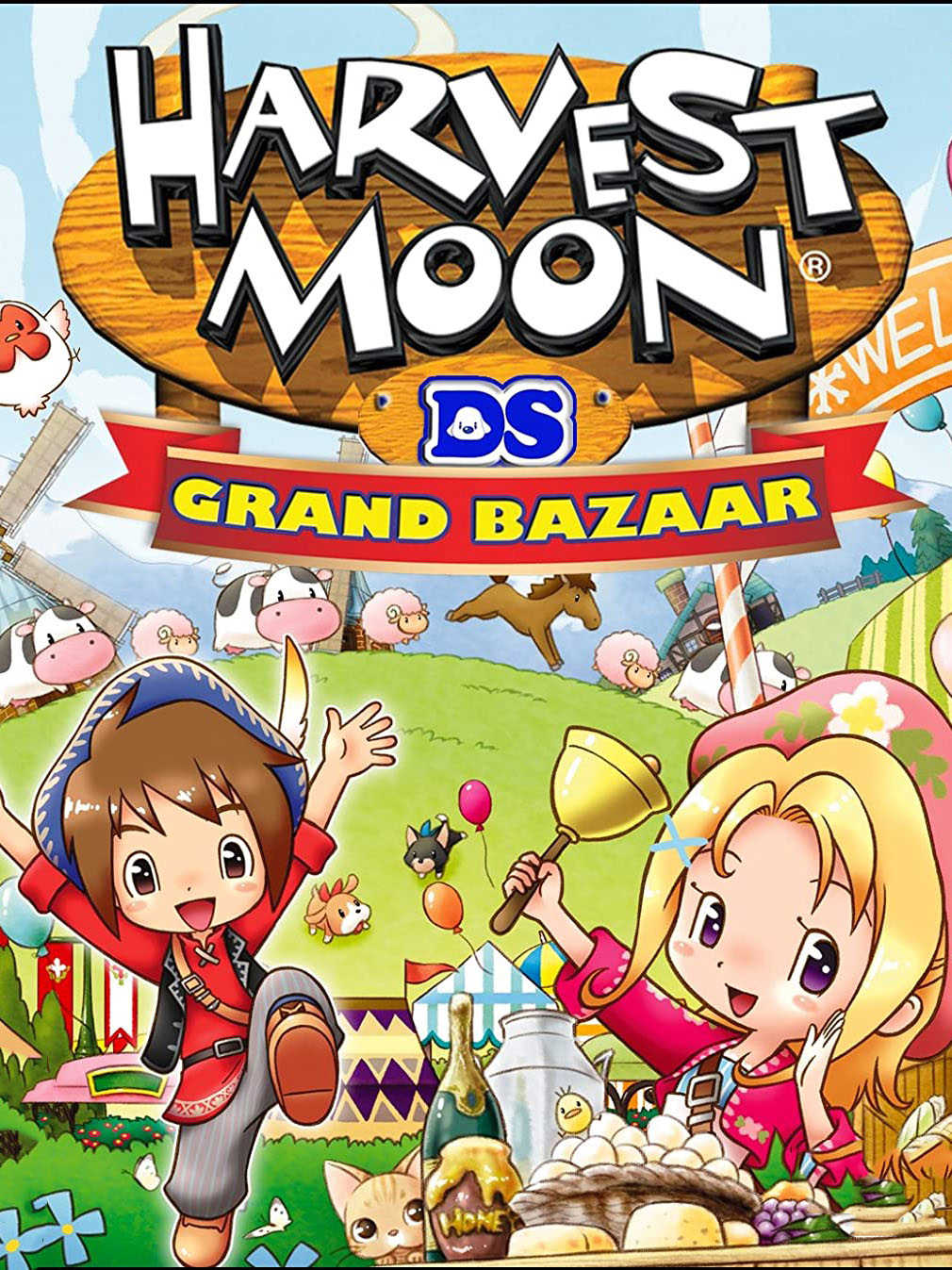 Harvest Moon DS: Grand Bazaar cover