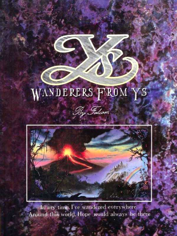 Ys III: Wanderers from Ys cover
