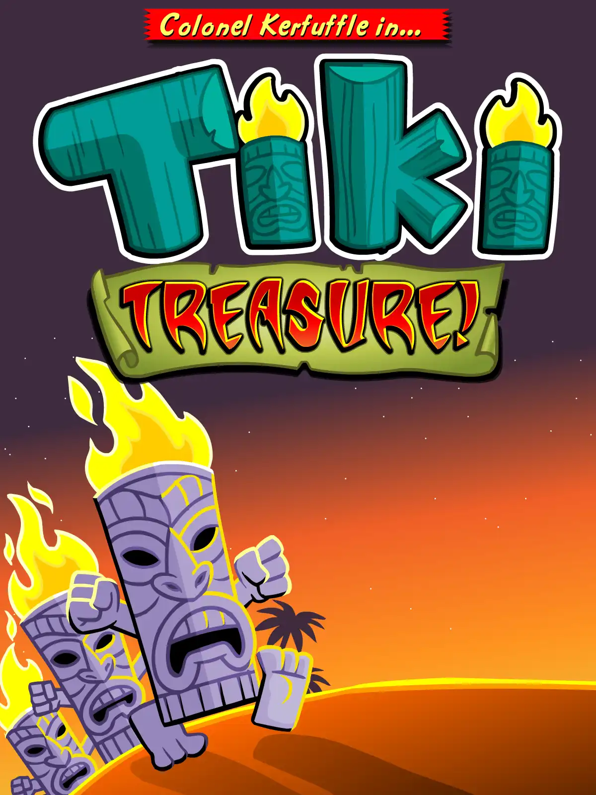 Colonel Kerfuffle in Tiki Treasure cover