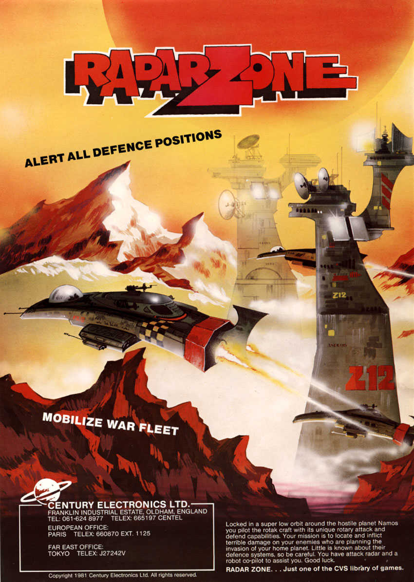 Radar Zone cover