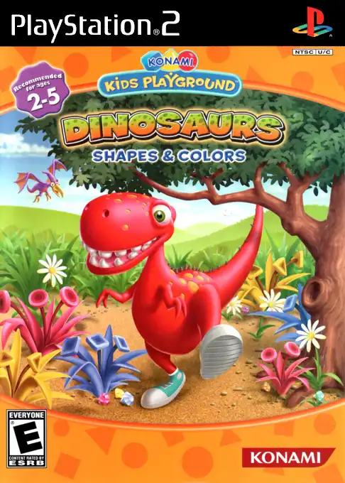 Konami Kids Playground: Dinosaurs Shapes and Colors cover