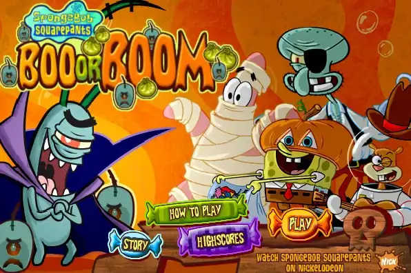Spongebob Boo or Boom cover