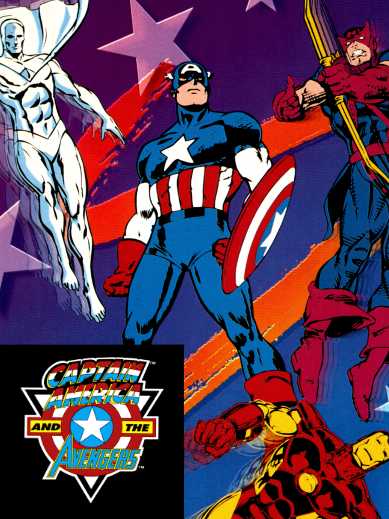 Captain America and the Avengers cover