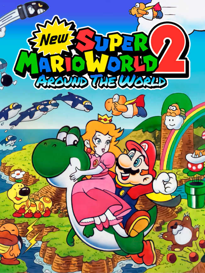 New Super Mario World 2: Around the World cover