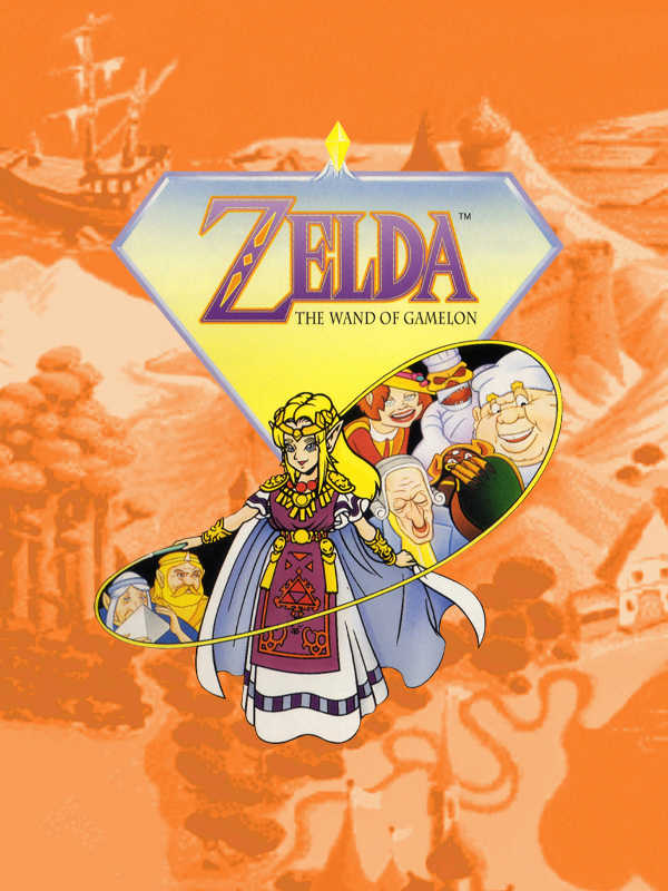 Zelda: The Wand of Gamelon cover