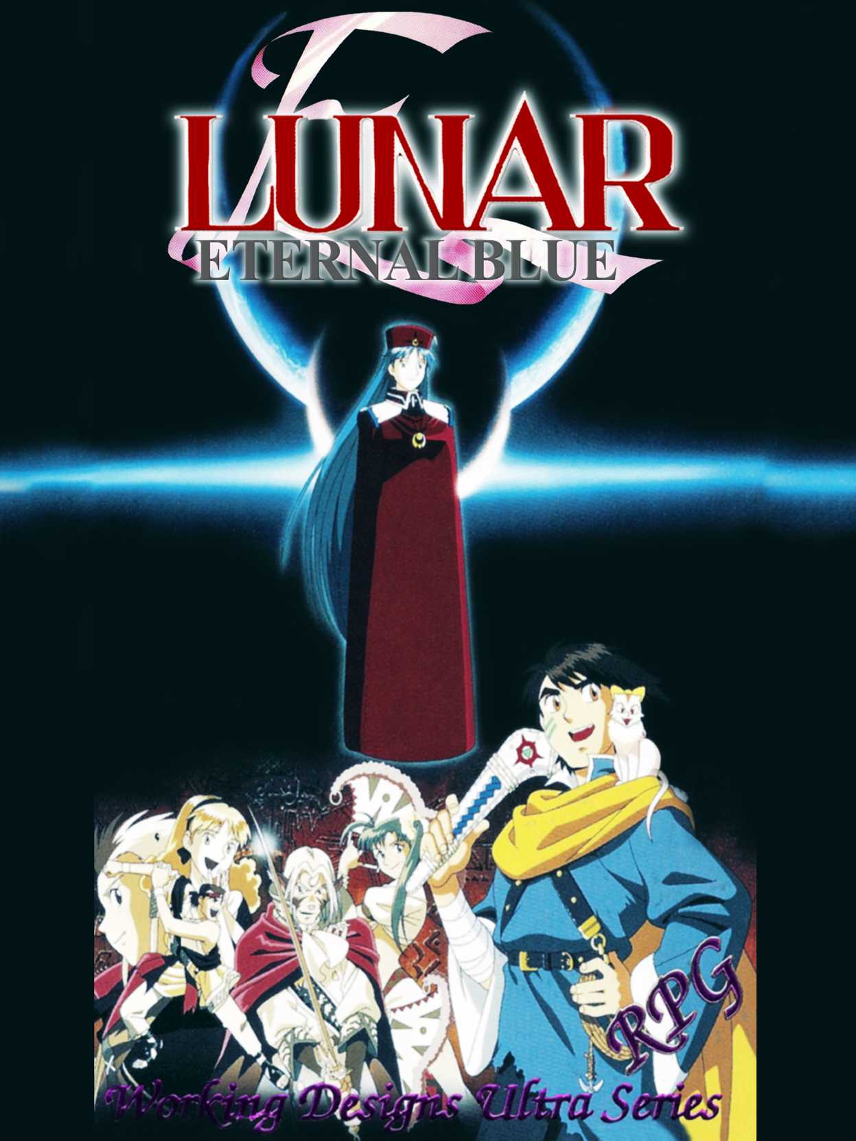 Lunar: Eternal Blue cover